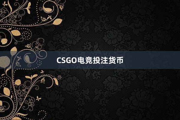 CSGO电竞投注货币